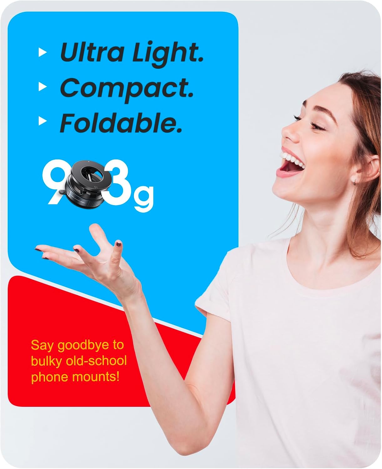 GripMax Magnetic Car Phone Mount – 360° Adjustable MagSafe Suction Holder